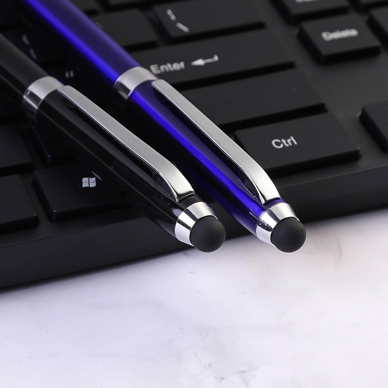 Custom Rose Golden Ballpoint Pen New Design Soft Touch with 1.0mm Writing Width Special Color for Promotions Metal Material