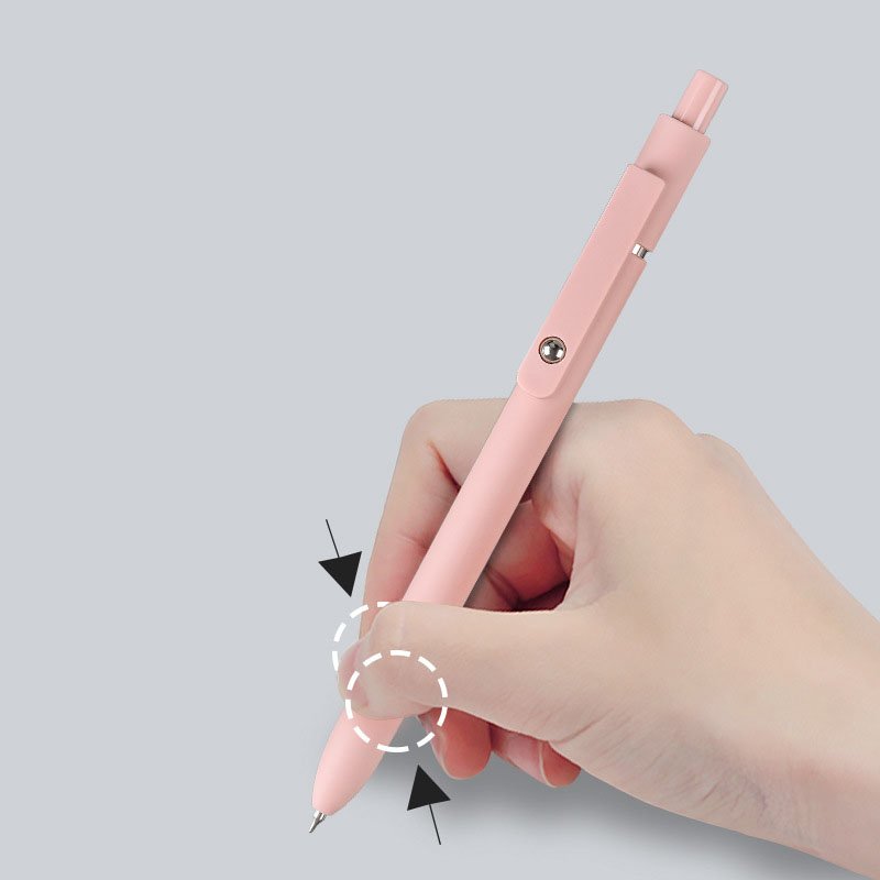 Gradient Ink Gel Pens Fine Point Pens 0.5 mm Black Smooth Writing Japanese Cute Retractable Roller Ball Pens