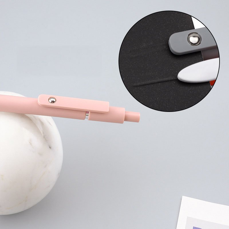 Gradient Ink Gel Pens Fine Point Pens 0.5 mm Black Smooth Writing Japanese Cute Retractable Roller Ball Pens