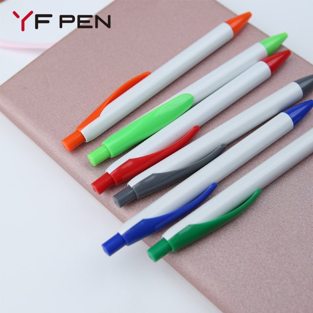 Wholesale Logo Imprint Cheap Price Simple Pens Ballpoint Promotional Pen