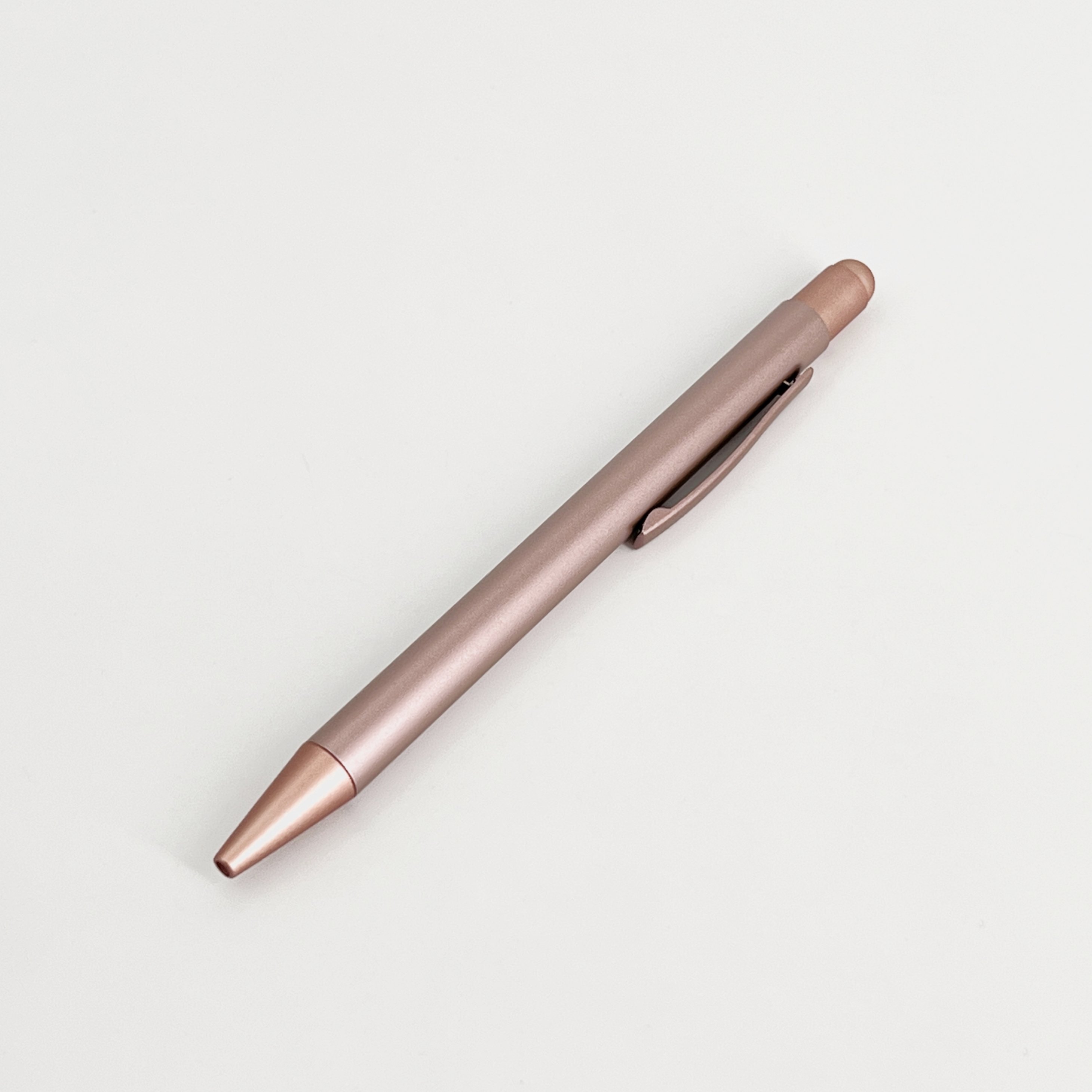 Press-Type Matte Ball Pen 1.0mm Touch Screen Head Pen With Printed Logo Student Writing Multi-color Ballpoint Pen For Gifts