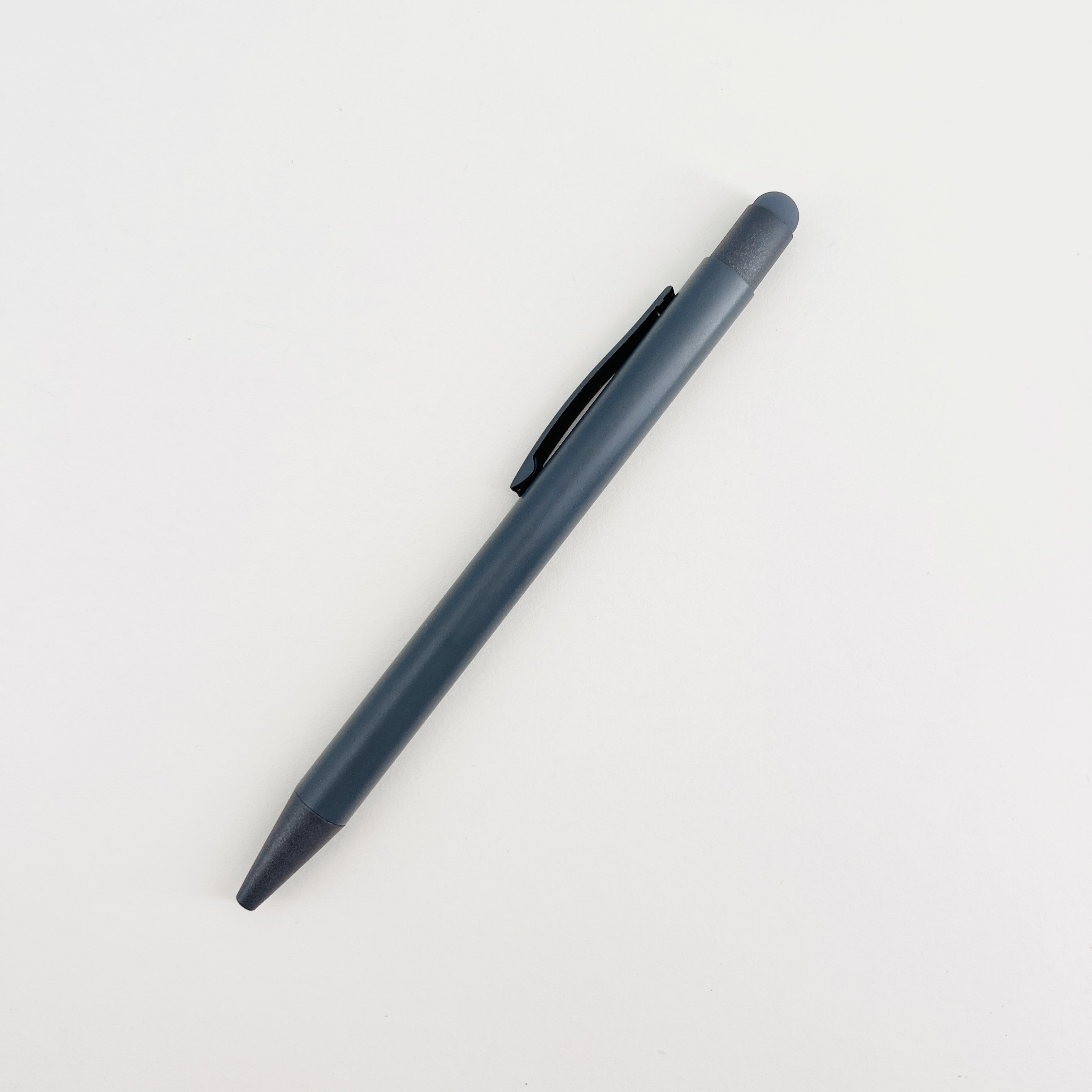 Press-Type Matte Ball Pen 1.0mm Touch Screen Head Pen With Printed Logo Student Writing Multi-color Ballpoint Pen For Gifts