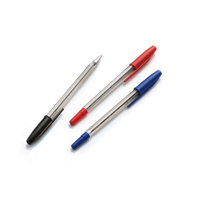 Wholesale Custom Ball Point Pen Promotional Pen Logo Printing 0.7mm Blue Black Ink Penne
