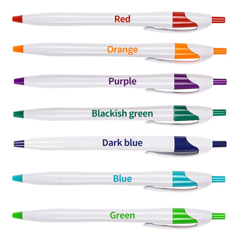 Wholesale Hotel Office Advertising Custom Logo Ballpoint Pen Promotional Pens Wholesale Plastic Ballpoint Pen