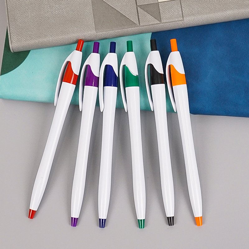 Wholesale Hotel Office Advertising Custom Logo Ballpoint Pen Promotional Pens Wholesale Plastic Ballpoint Pen