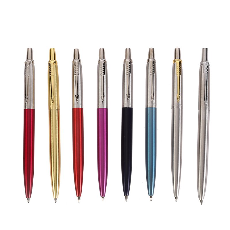 Parker Ballpoint Pen Factory Sale Luxury High Quality Parker Pen Custom Logo Business Parker Jotter Stainless Steel Ball Pen