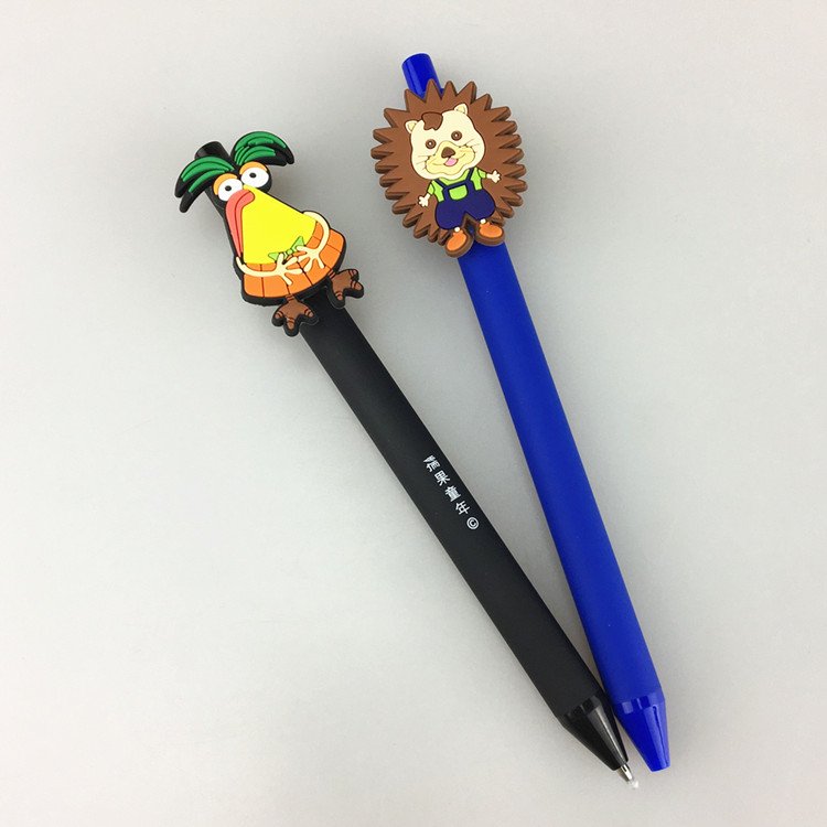 High Quality Custom Design Clip Ball Pen Soft Pvc Ballpoint Pen Promotional Pen Custom Logo