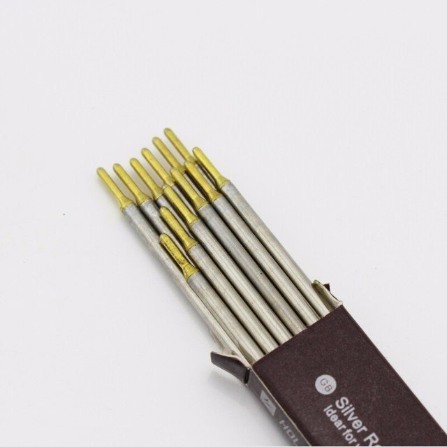 hot selling good quality Holsten Silver Refill pen for shoes and leather producing