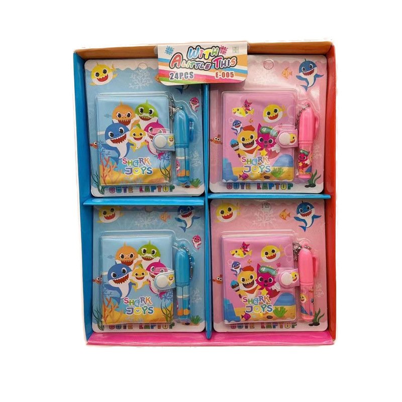 Cute Unicorn Flamingo Mini Notebook Ballpoint pen set Creative stationery gift school supplies for children Sets 561