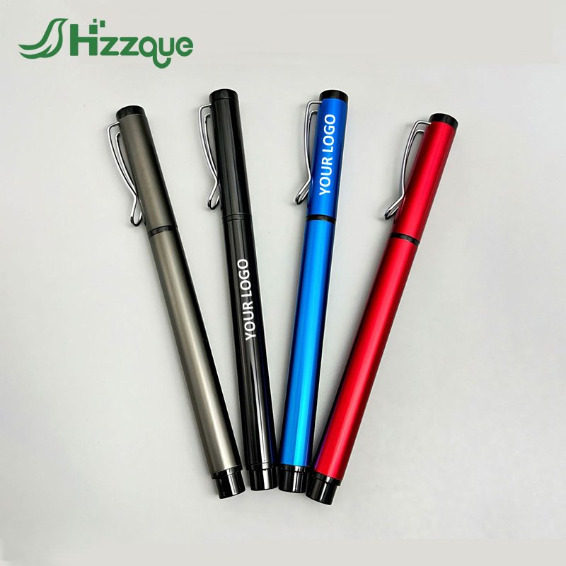 advertising Promotion Multicolor Ballpoint Pens Custom Logo Metal gel pen Novelty Business Logo Pen for Gifts