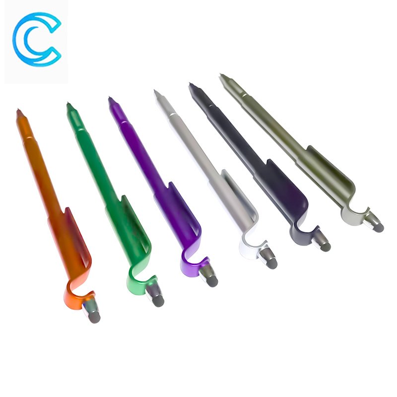 New Design Customize Ballpoint Pen Multi-functional 3-in-1 Spray Bottles Phone Holder Stand Plastic Spray Ballpoint Pen