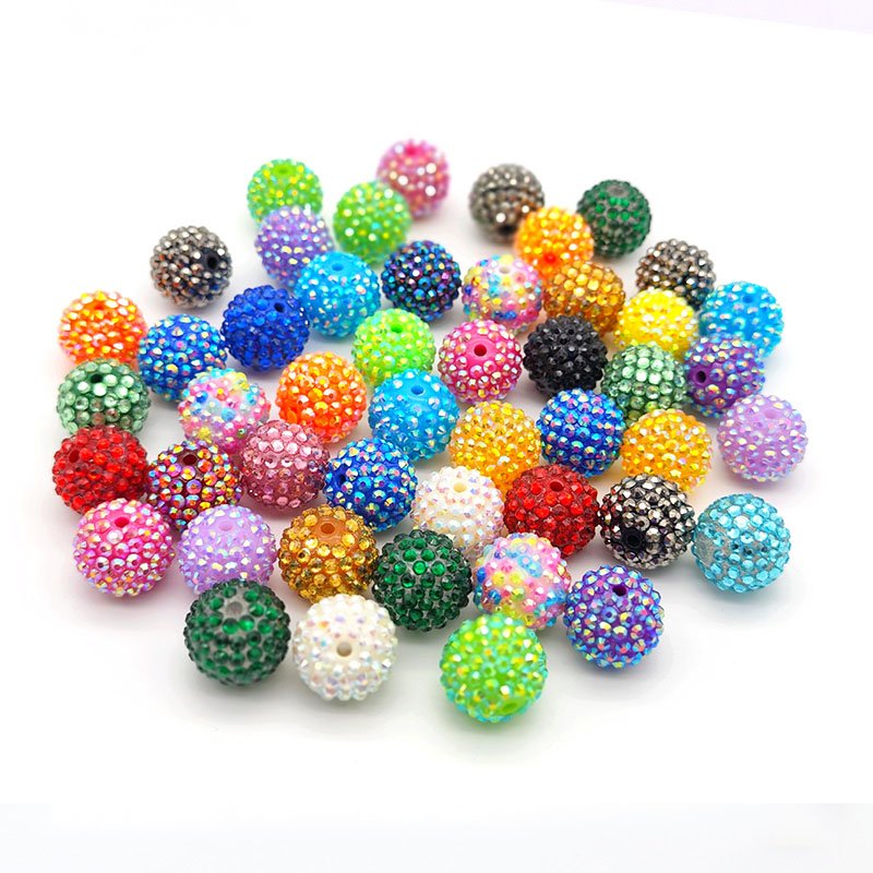 New Design Multicolor Beaded Pens 4 In 1 Multi Color Diy Ballpoint Pen Four Ink Colors Bead Pens