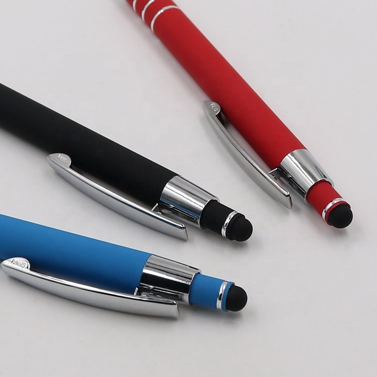 Cheap Promotional Ball Pen Promotional Soft touch Ballpoint Pen Ball Point Pen Stylus