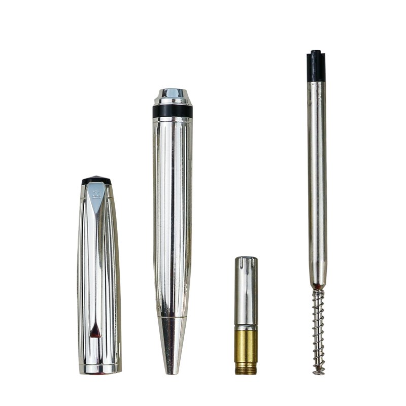 Advanced promotional brass rod metal accessories used by business people metal ballpoint pen