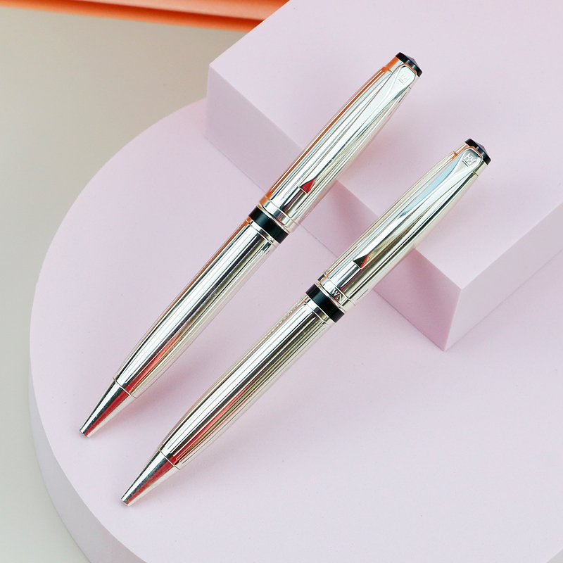 Advanced promotional brass rod metal accessories used by business people metal ballpoint pen