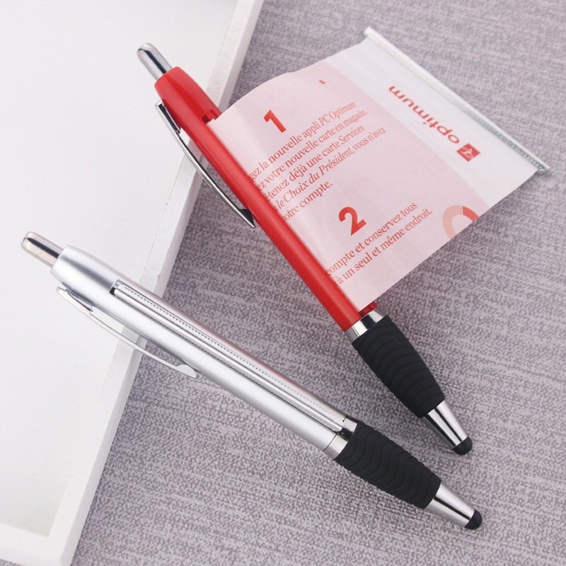 Reginfield Promotional Plastic Flag Pen Retractable Pull Out Banner Pen Cheap Rolling Paper Ball Pen with Custom Logo