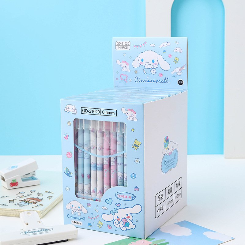 Creative Cartoon Elf Straight Neutral Pen Cute Student Heat Erasable Signature Pen