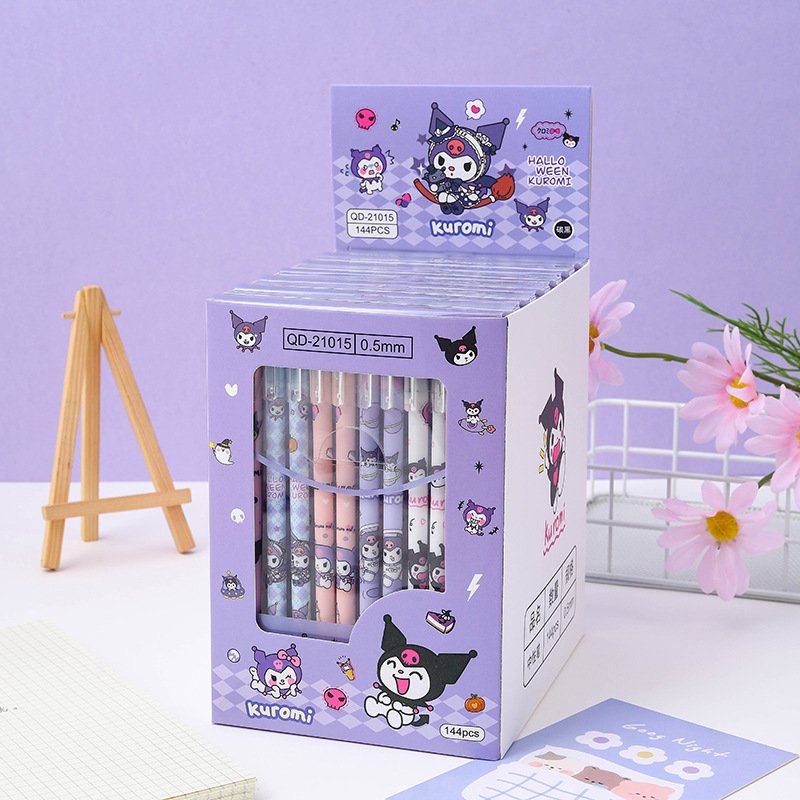 Creative Cartoon Elf Straight Neutral Pen Cute Student Heat Erasable Signature Pen