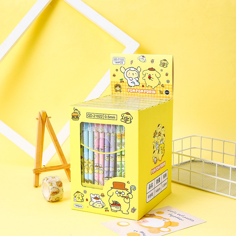 Creative Cartoon Elf Straight Neutral Pen Cute Student Heat Erasable Signature Pen