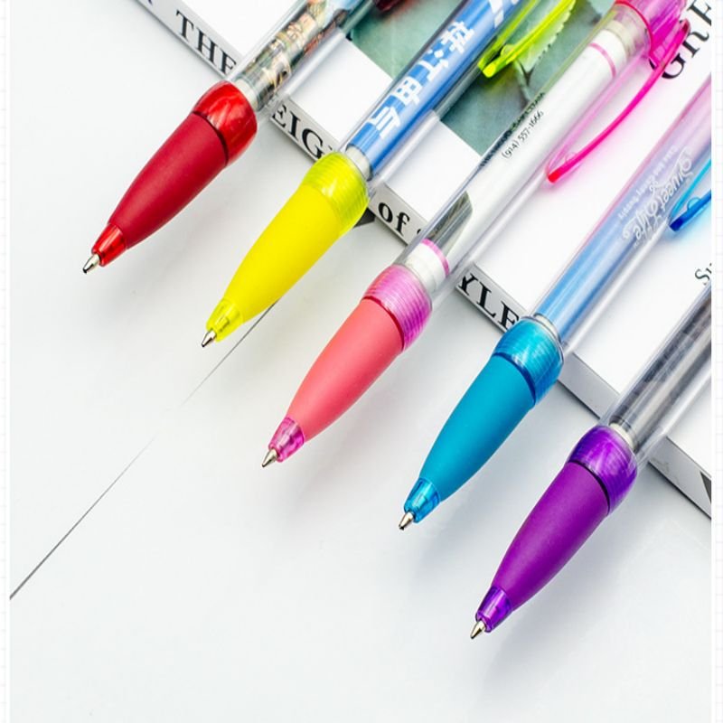 mega factory Direct Sale Promotional Advertising Recycled Paper Roll Ballpoint Pen Plastic Flag Retractable Pull Out Banner Pen