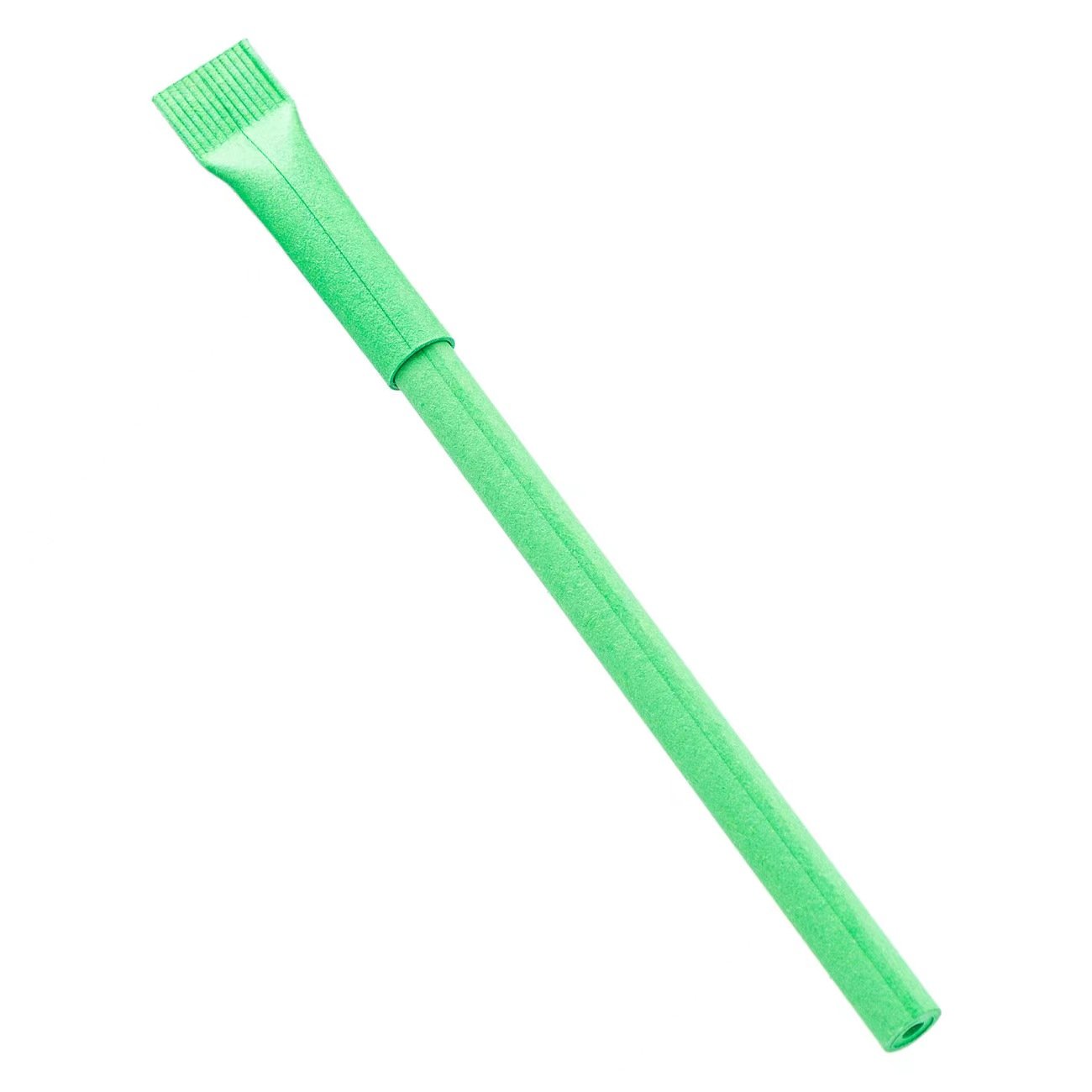 New Paper Tube Ballpoint Pen Printing Logo Kraft Paper Advertising Pen Paper Tube Roll Pen Creative Candy Color