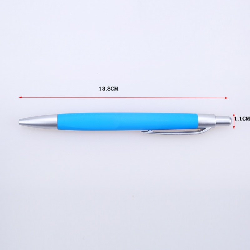 Wholesale promotional plastic ballpoint pen adverting pen with logo customized for school office business gift
