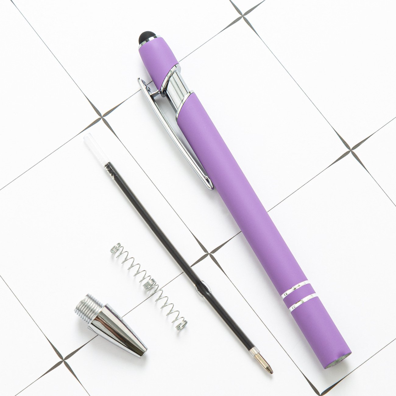 Metal Handwritten Screen Ballpoint Pen Cute Wedding Birthday Gift Gel Pens School Office Lettering Signature Pen
