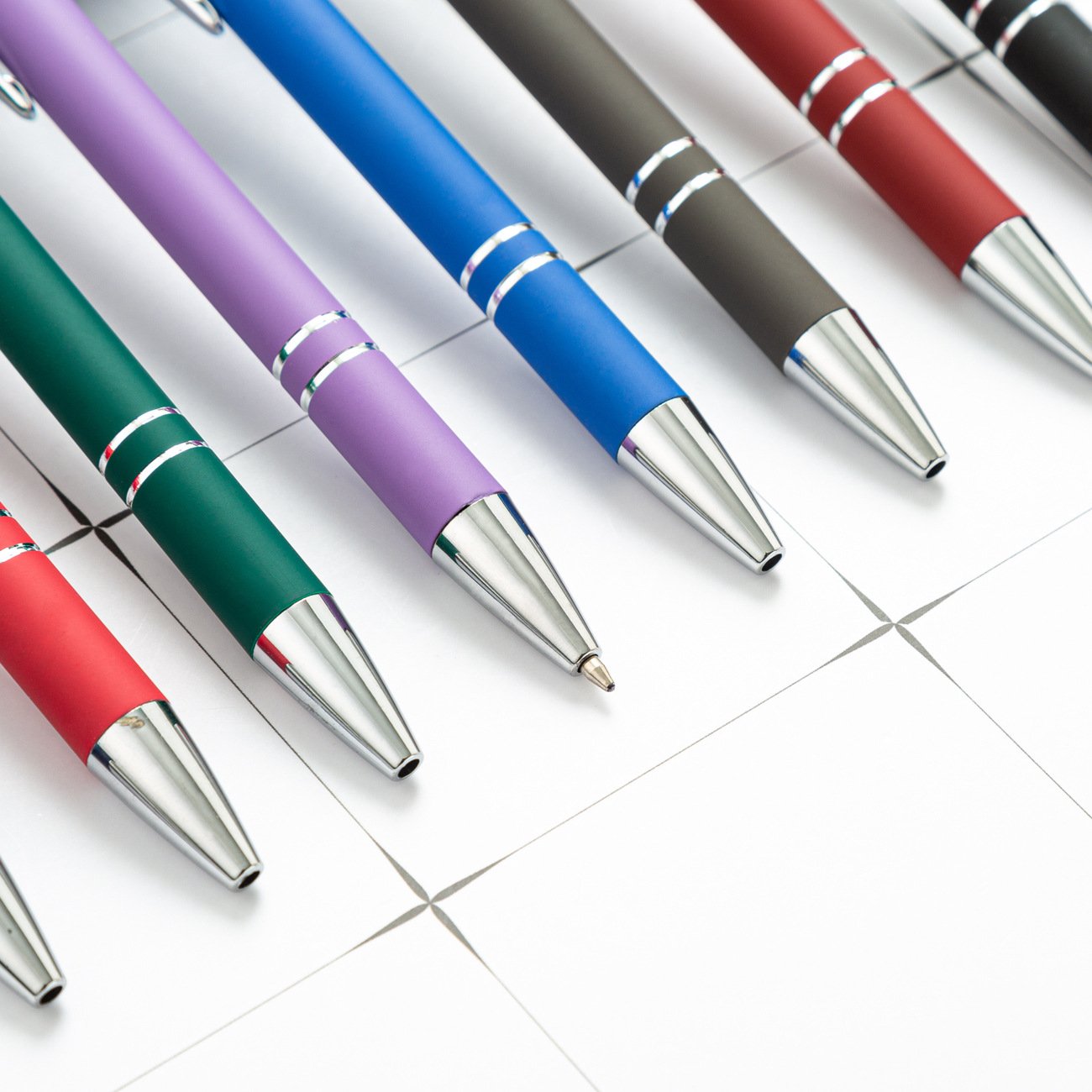 Metal Handwritten Screen Ballpoint Pen Cute Wedding Birthday Gift Gel Pens School Office Lettering Signature Pen