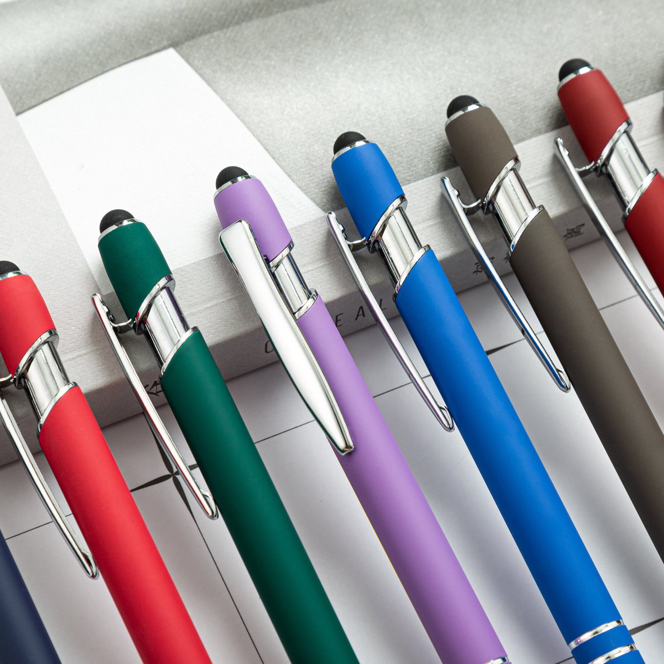 Metal Handwritten Screen Ballpoint Pen Cute Wedding Birthday Gift Gel Pens School Office Lettering Signature Pen
