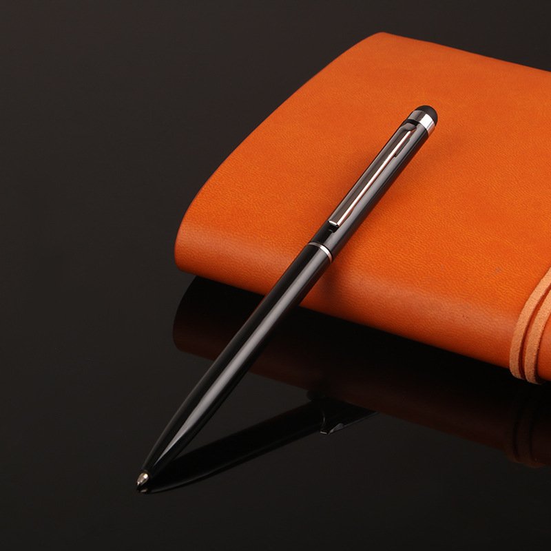 JPS OEM Canetas Fofas Spot metal small Gaoshi touch screen ballpoint pen IPD handwriting capacitor CNPC pen pen printed LOGO