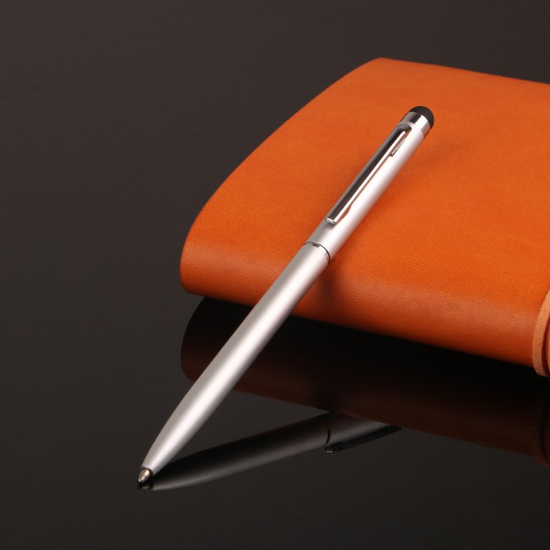 JPS OEM Canetas Fofas Spot metal small Gaoshi touch screen ballpoint pen IPD handwriting capacitor CNPC pen pen printed LOGO