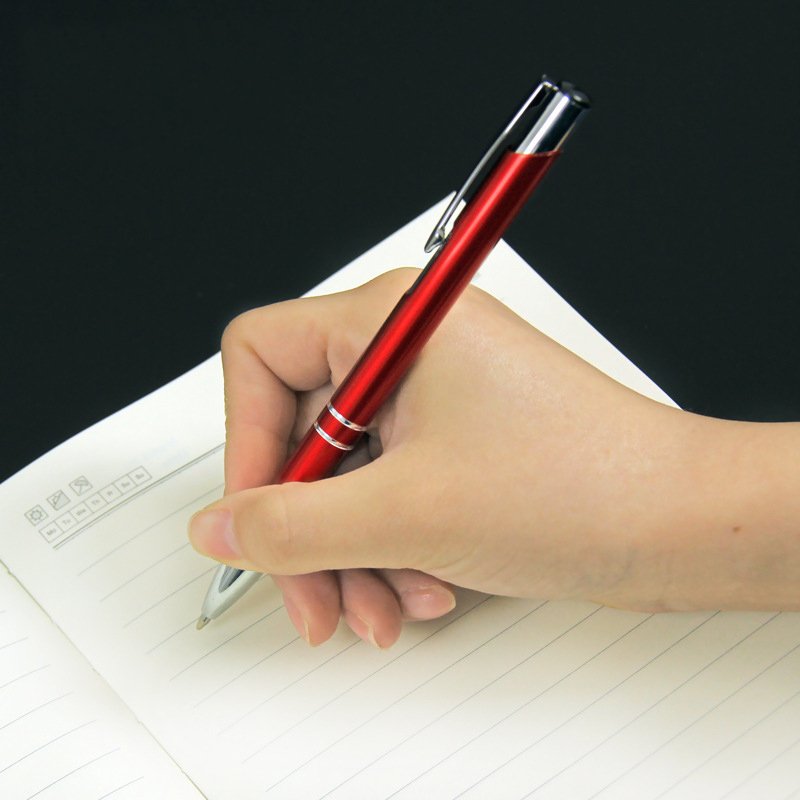Promotional Personalized Metal Ballpoint Pens Custom Laser Engraved Print and Branded Logo Cheap Gift from Manufacturer