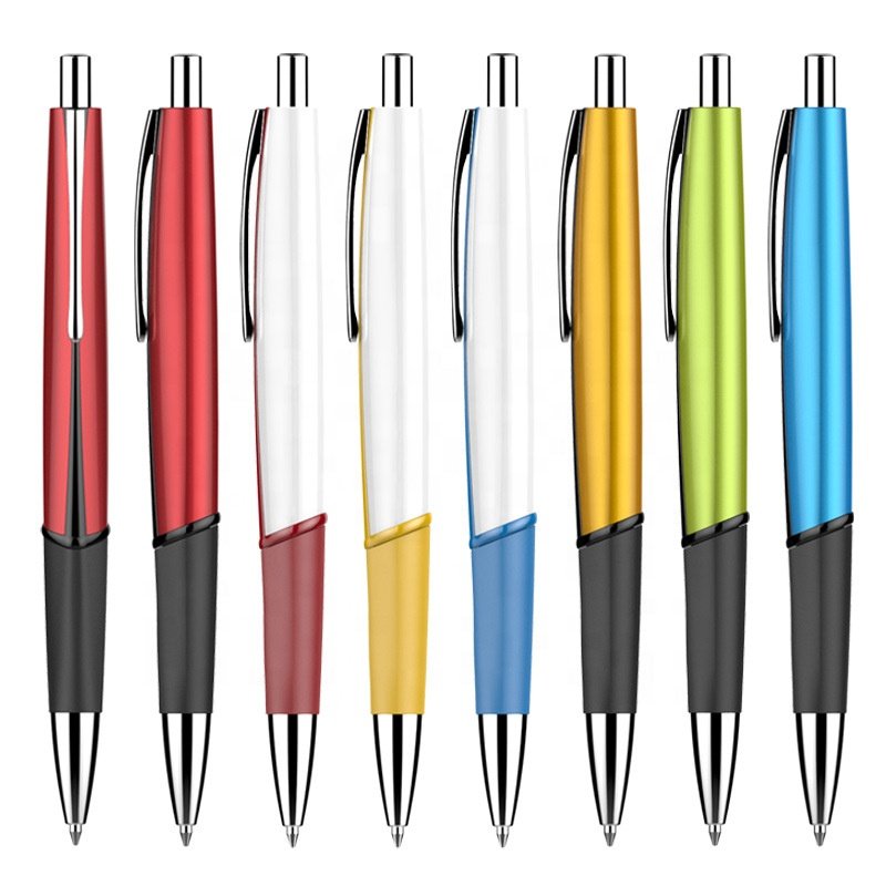 Wholesale metal ballpoint pen Custom colorful office use promotional pen