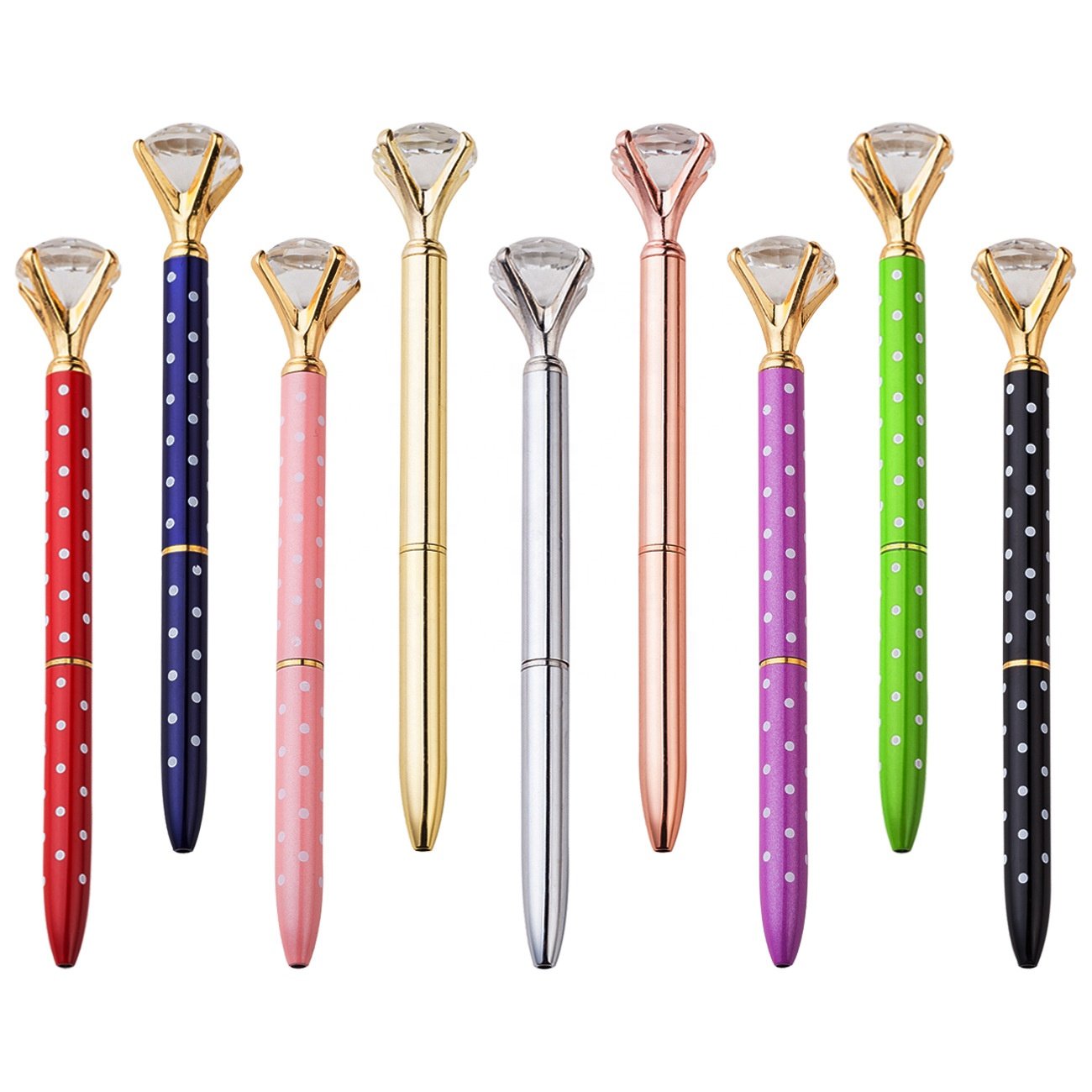 Wholesale metal ballpoint pen Custom colorful office use promotional pen