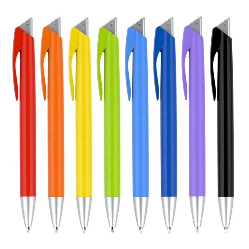 Wholesale metal ballpoint pen Custom colorful office use promotional pen