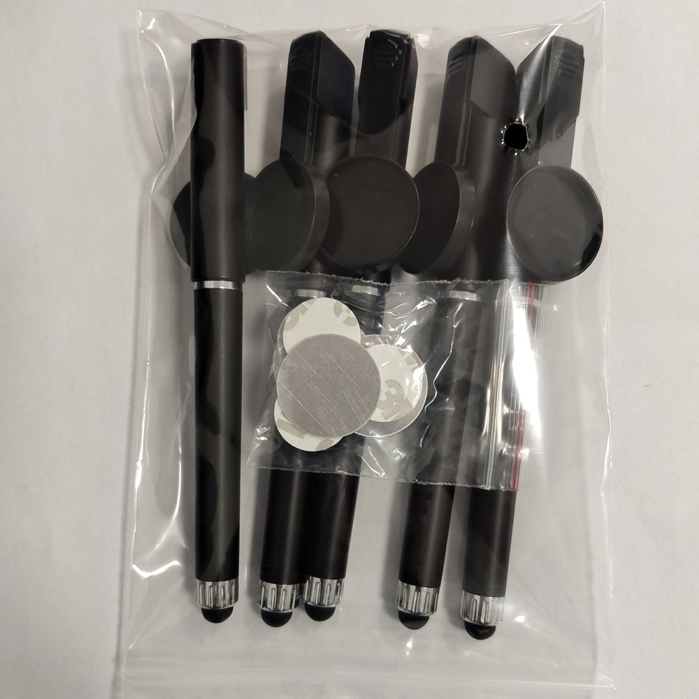 Custom Logo 4-Color Sublimation Stylus Pen Metal Ballpoint Pens Plastic Body Business Education Advertising Promotional Pen