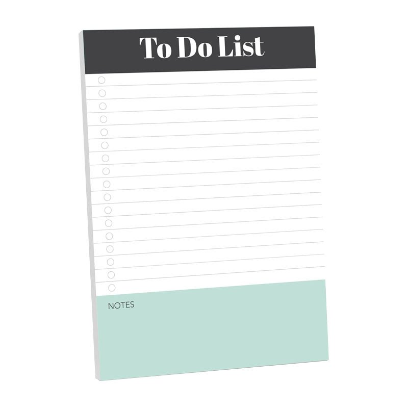 Custom weekly Daily study planner Notepad To Do List memo pad tear-off Grocery Shopping Note pads for promotion