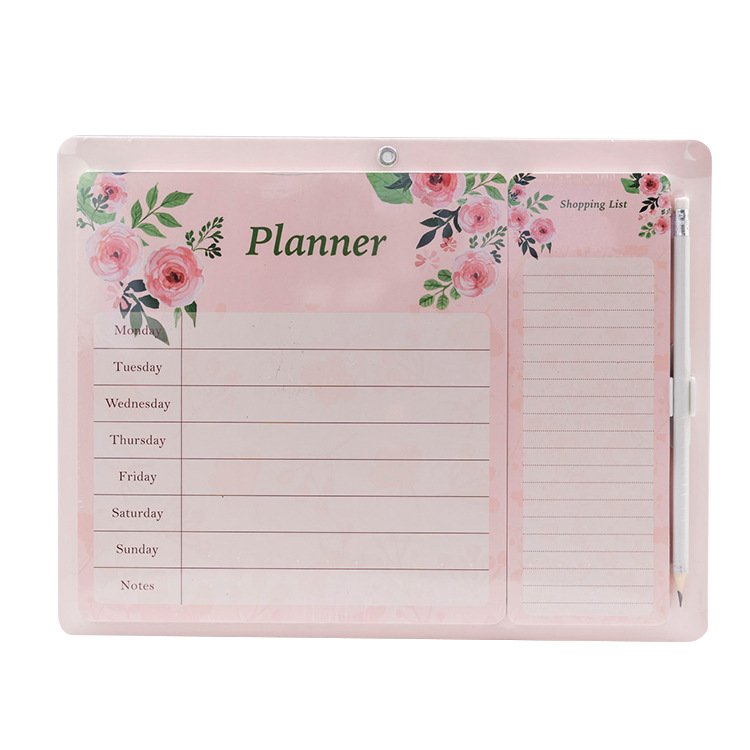 Custom weekly Daily study planner Notepad To Do List memo pad tear-off Grocery Shopping Note pads for promotion