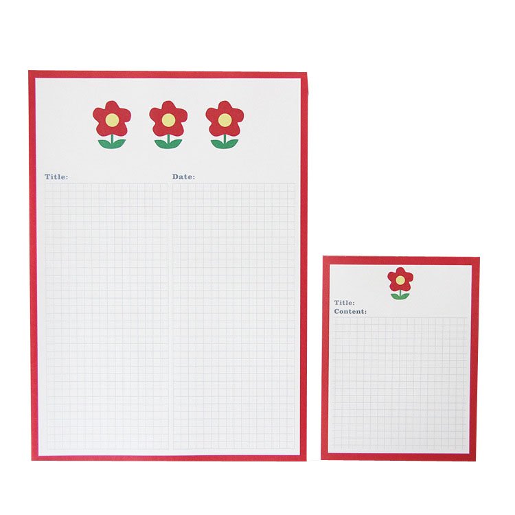 Custom weekly Daily study planner Notepad To Do List memo pad tear-off Grocery Shopping Note pads for promotion