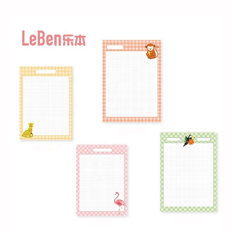New Design Notes Paper Memo Pads Exercise Note Pad Manufacturer