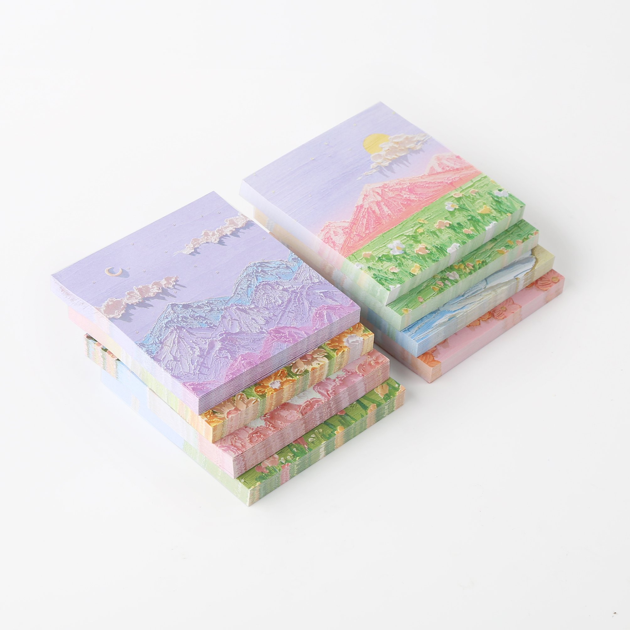TTX Free Sample Listing Paper Stationary Set Colorful Page Memo Pads Adhesive Index Custom Sticky Notes