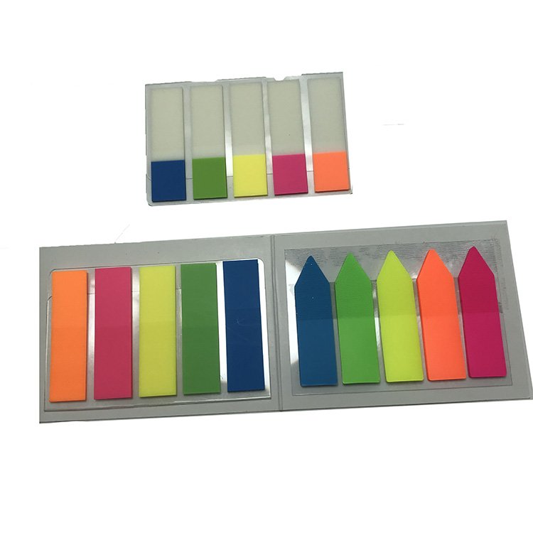 High quality custom logo colorful PET sticky note