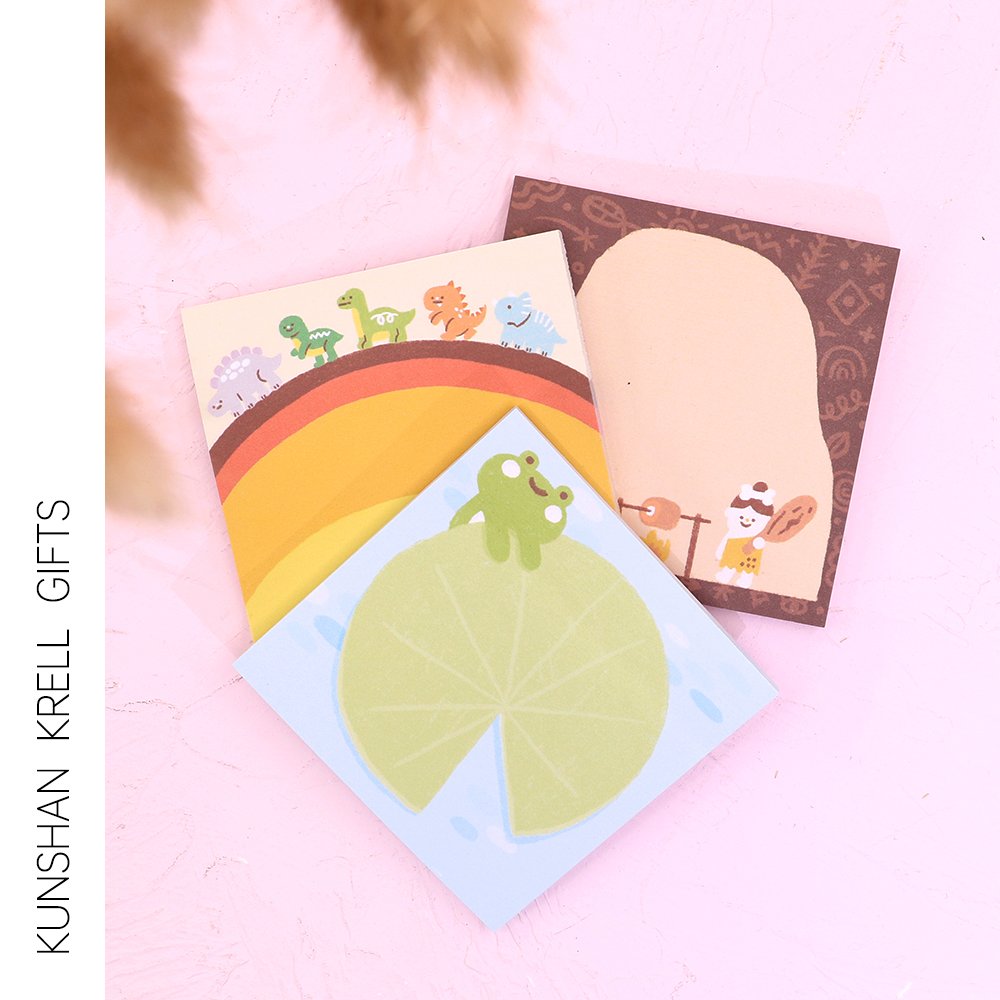 kunshan krell Custom Personalized stationery anime self-adhesive note pad sticky notes stationery sticky note customization