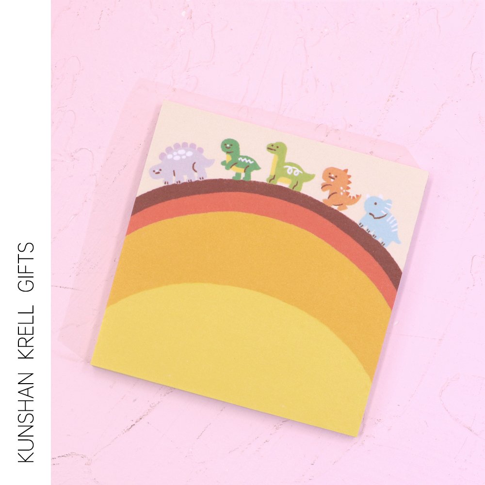 kunshan krell Custom Personalized stationery anime self-adhesive note pad sticky notes stationery sticky note customization