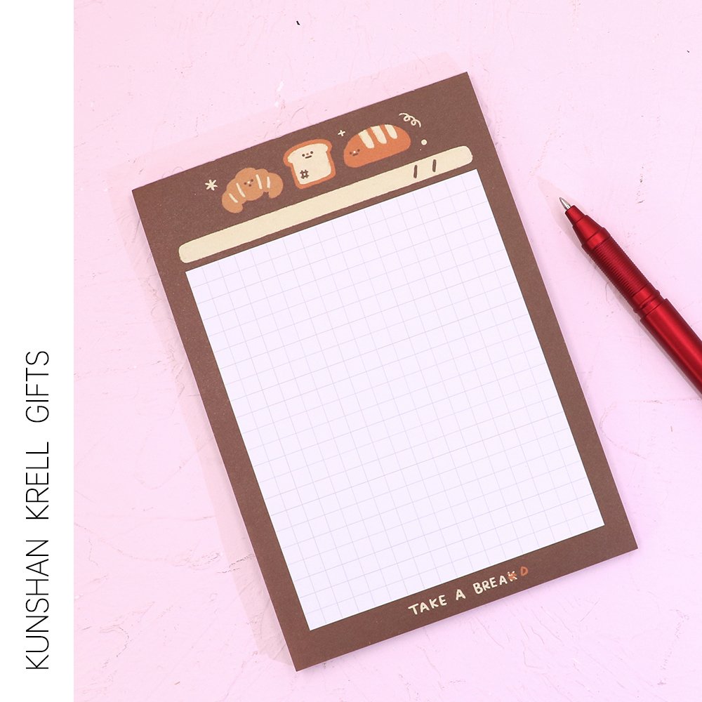 kunshan krell Custom Personalized stationery anime self-adhesive note pad sticky notes stationery sticky note customization