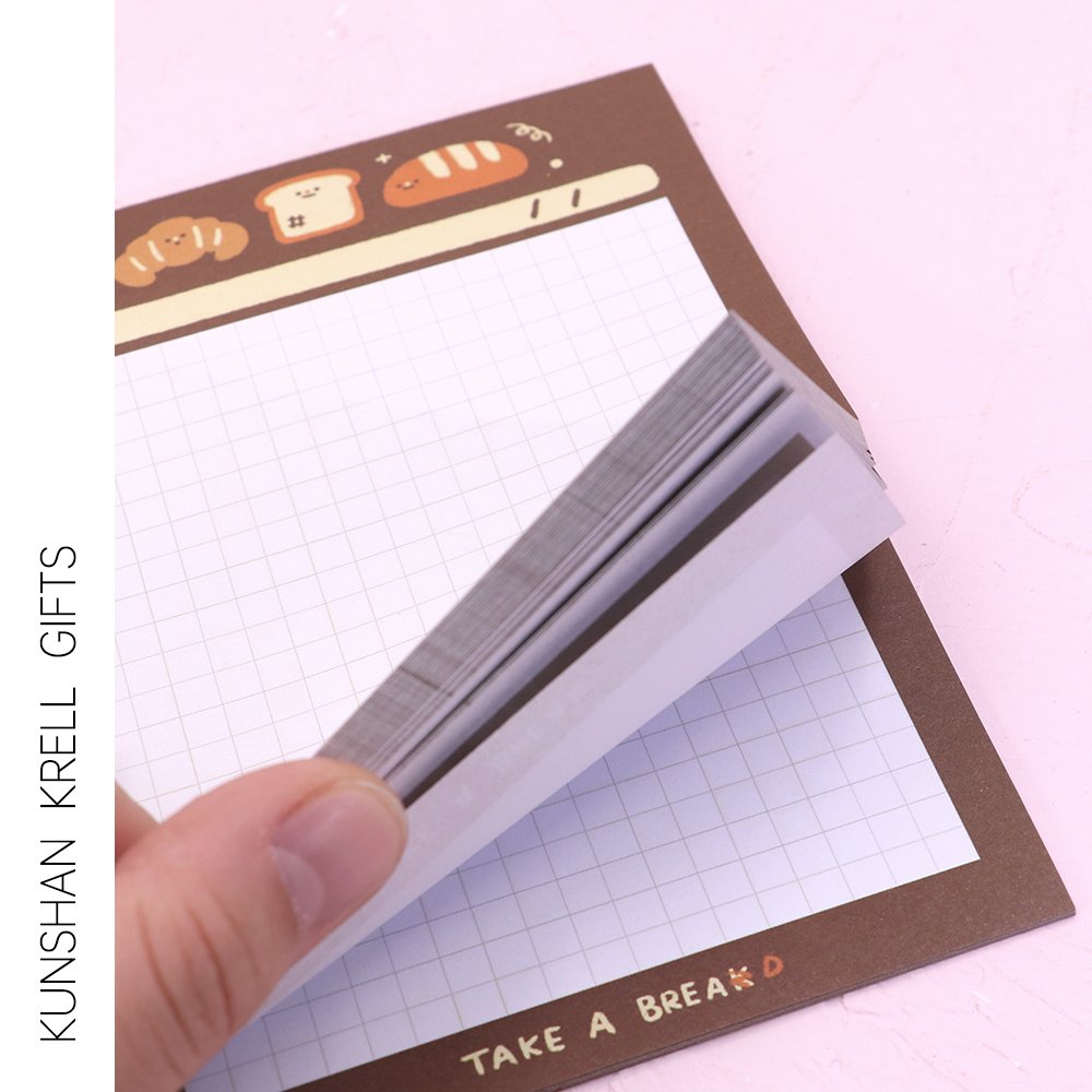 kunshan krell Custom Personalized stationery anime self-adhesive note pad sticky notes stationery sticky note customization