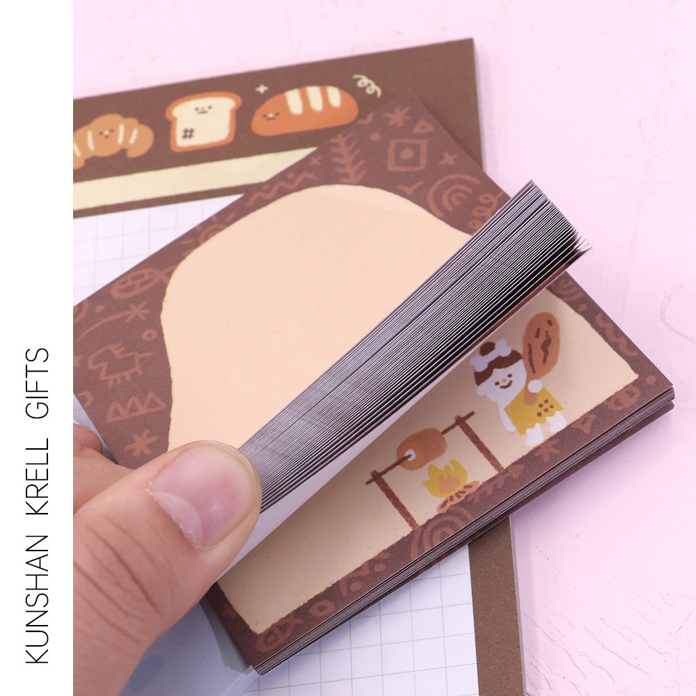 kunshan krell Custom Personalized stationery anime self-adhesive note pad sticky notes stationery sticky note customization
