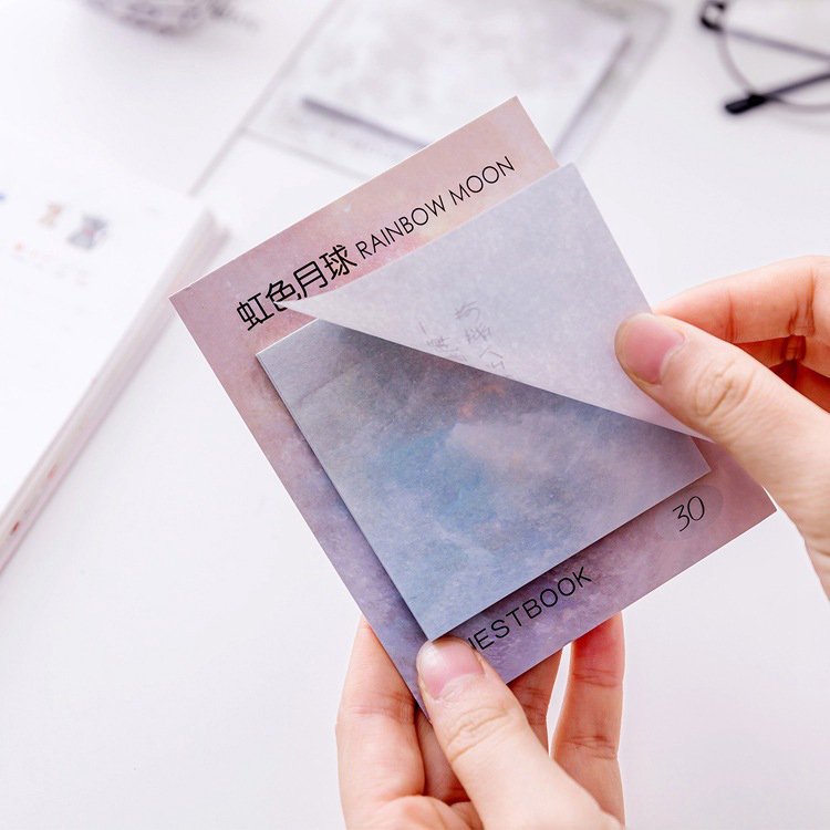 Wholesale Sticky Note Self-Adhesive Note Pads Sticky Note For School Office Home Supplies Students Teachers Presents