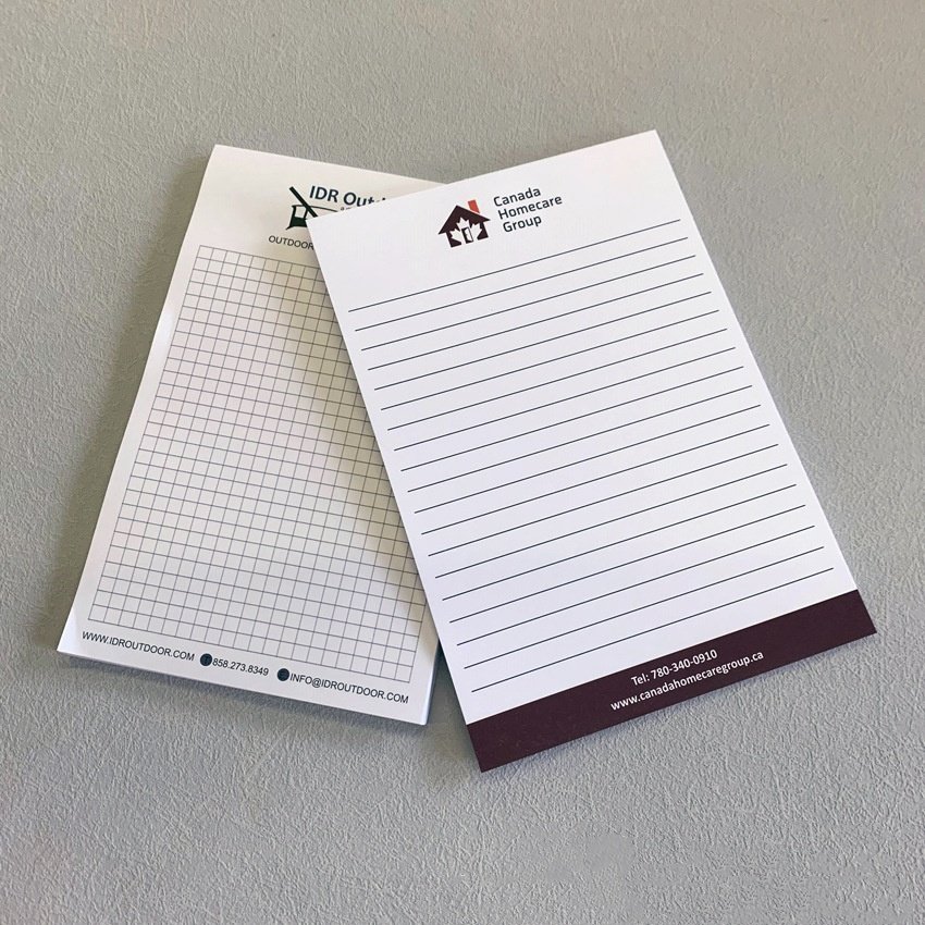 Office Stationery Supplies Custom Logo Business calculate write pad Notepads Easily Tear off to do lists branded notepads