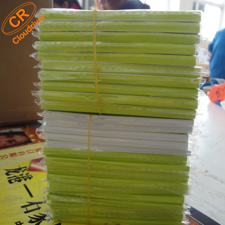 Custom Soft Cover Logo Printing Recycled Adhesive Memo Pad Stationery Office Sticky Notes Pad